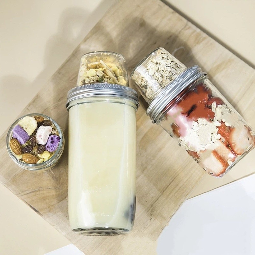Doppelschichtige Joghurt-Parfa – Meal Prep Glass Bewertung und Preis