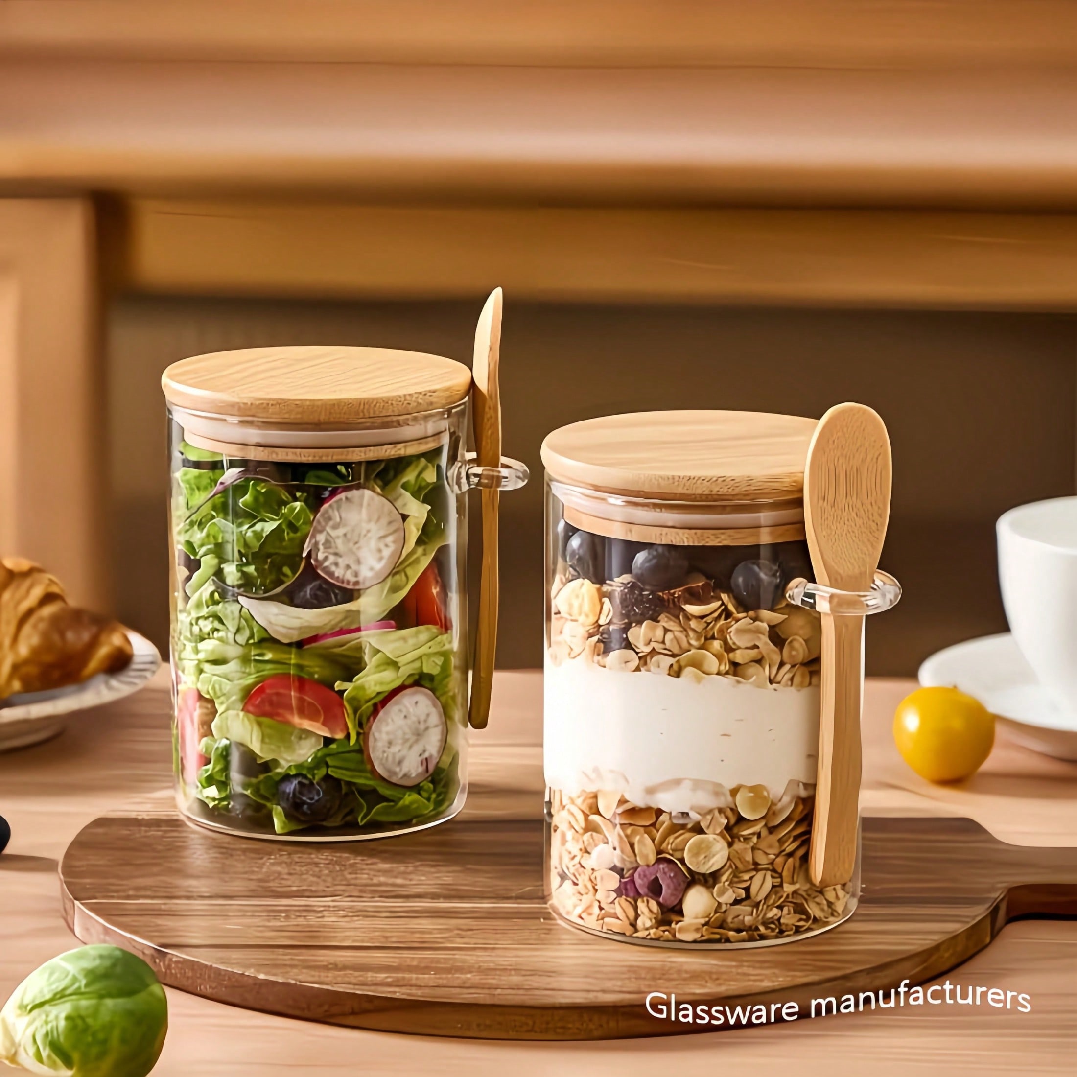 4-teiliges Aufbewahrungsset (b – Meal Prep Glass Bewertung und Preis