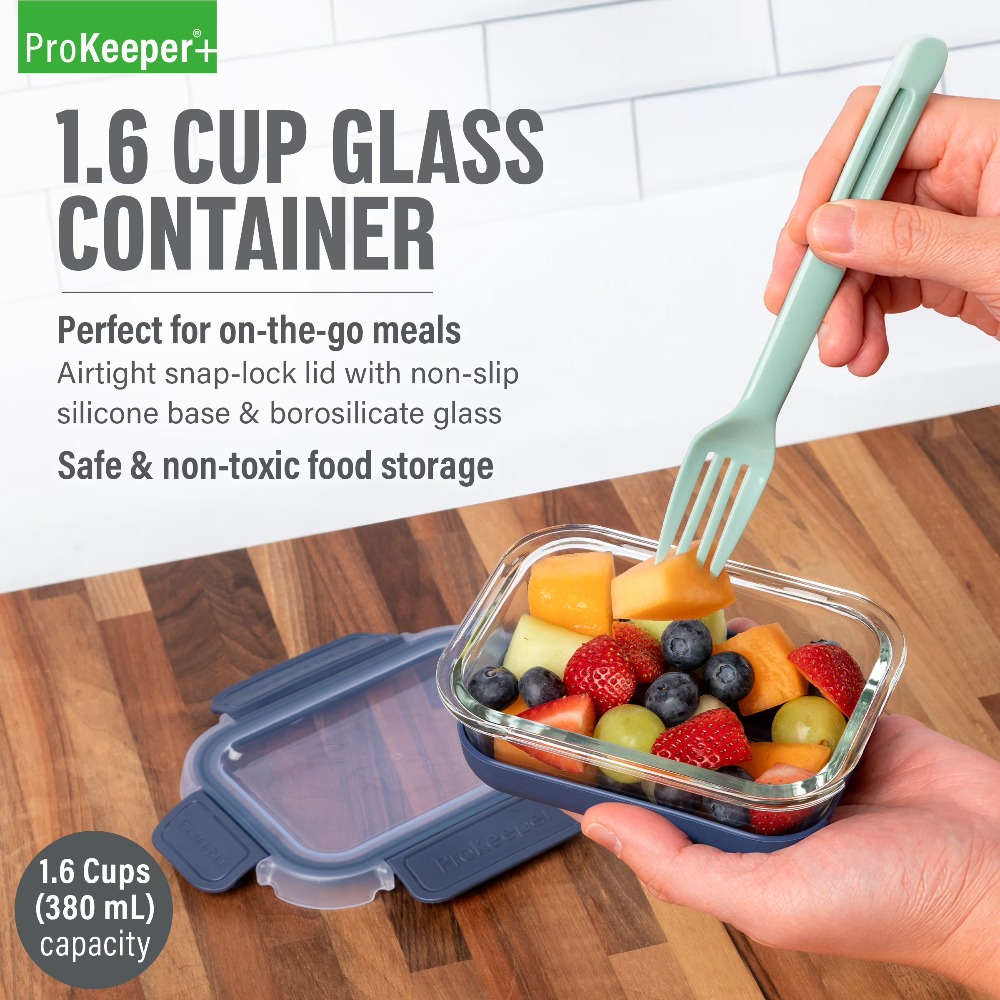 2er-Pack 1,6-Cup Glas-Lebensmi – Meal Prep Glass Bewertung und Preis