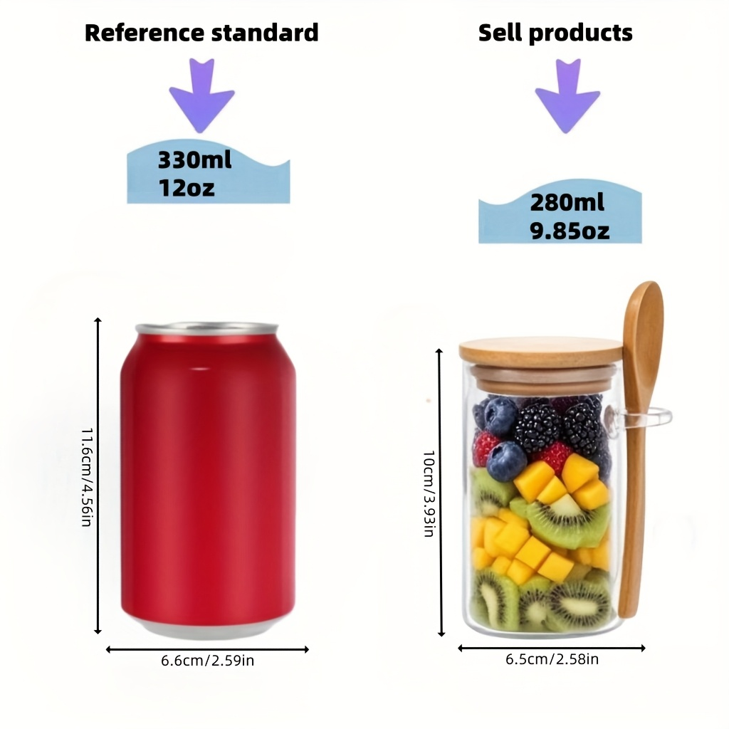 4/8/12 Stück, Haferflocken-Frü – Meal Prep Glass Bewertung und Preis