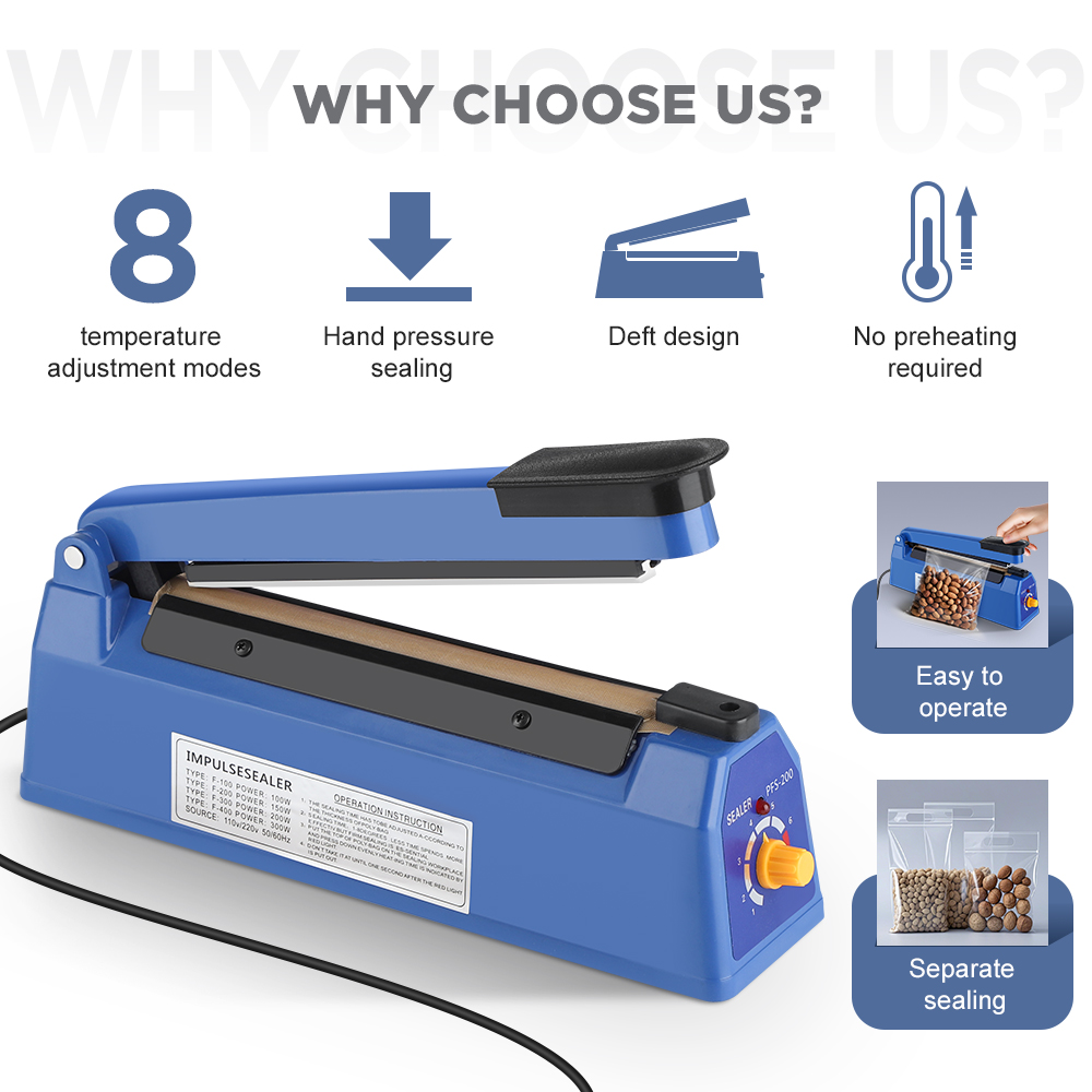 Impulse Sealer Maschine Küche  – Meal Prep Vacuum Seal Bewertung und Preis