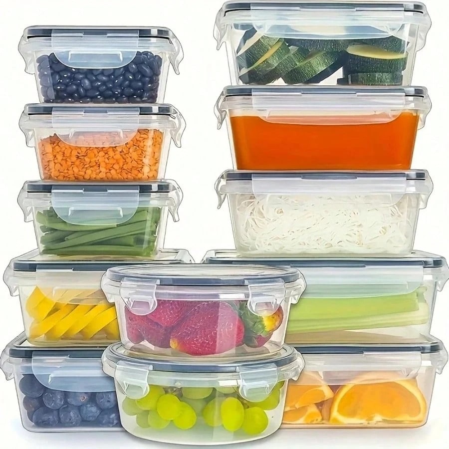 12 versiegelte Lebensmittel-Au – Meal Prep Glass Bewertung und Preis