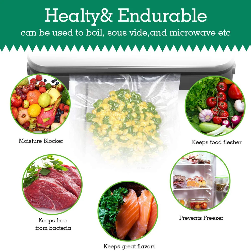 Sous-Vide-Rollbeutel für Vakuu – Meal Prep Vacuum Seal Bewertung und Preis